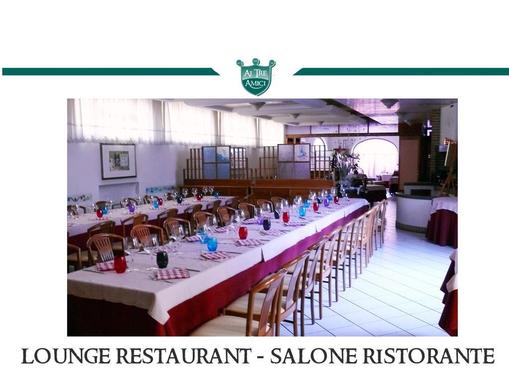 Mortegliano Trattoria Locanda Ai Tre Amici מראה חיצוני תמונה